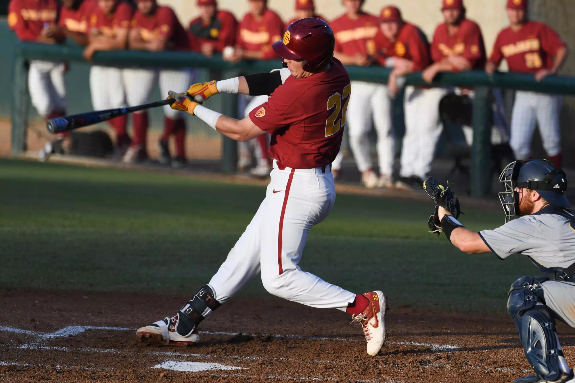 Clay Owens swinging