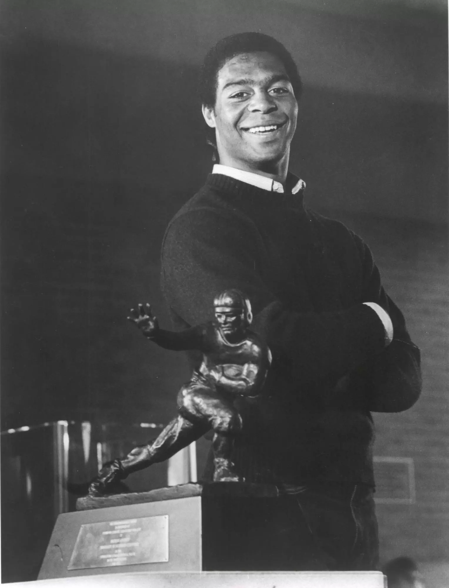 Marcus Allen with Heisman