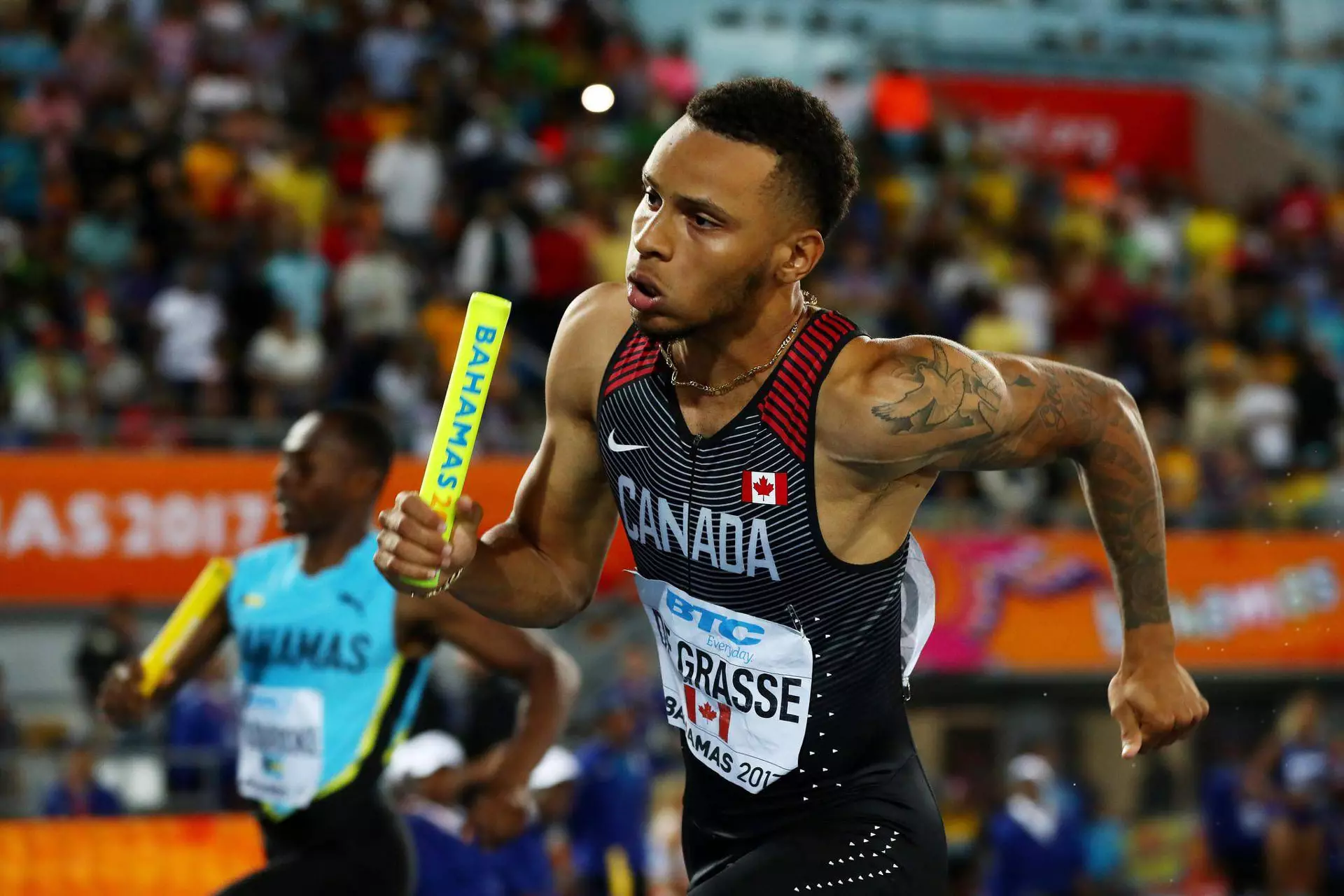 andre de grasse running