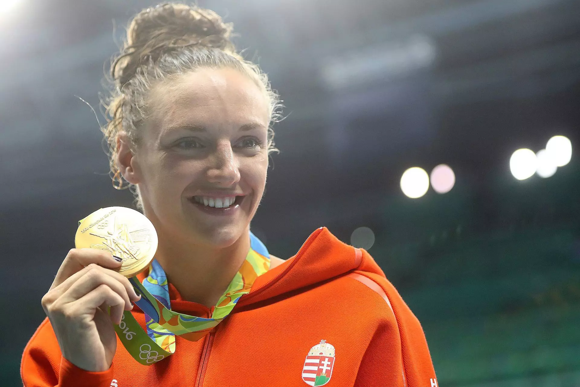 KAtinka with gold medal