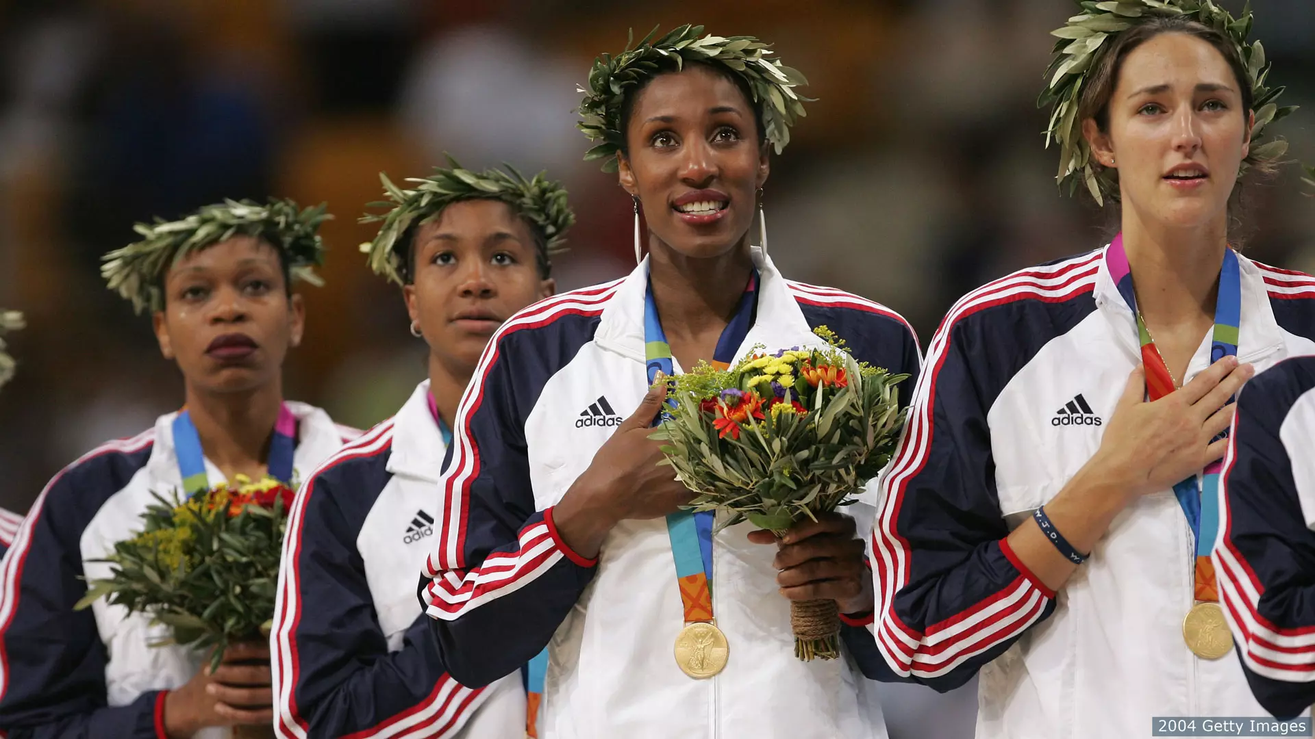 Lisa Leslie at Olympics