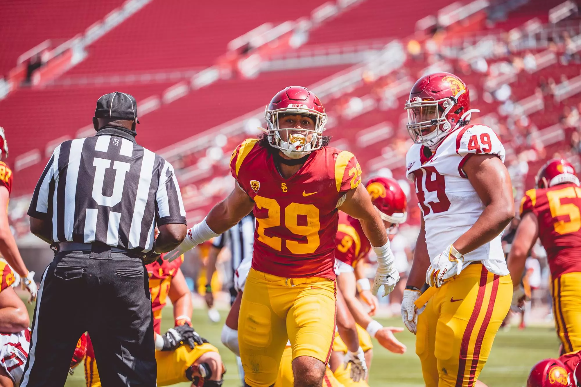 Vavae Malepeai scores TD at spring showcase