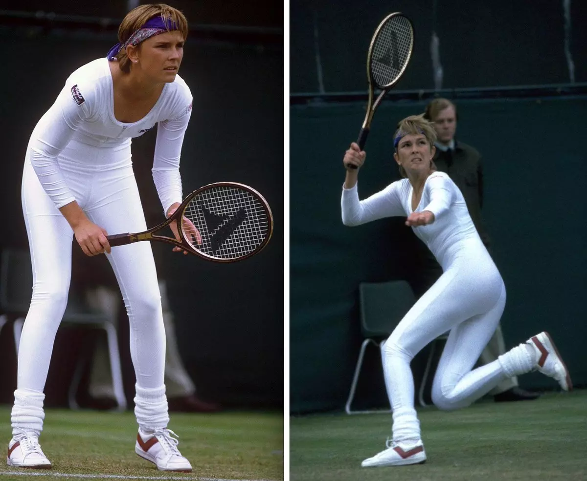 Anne White at Wimbledon