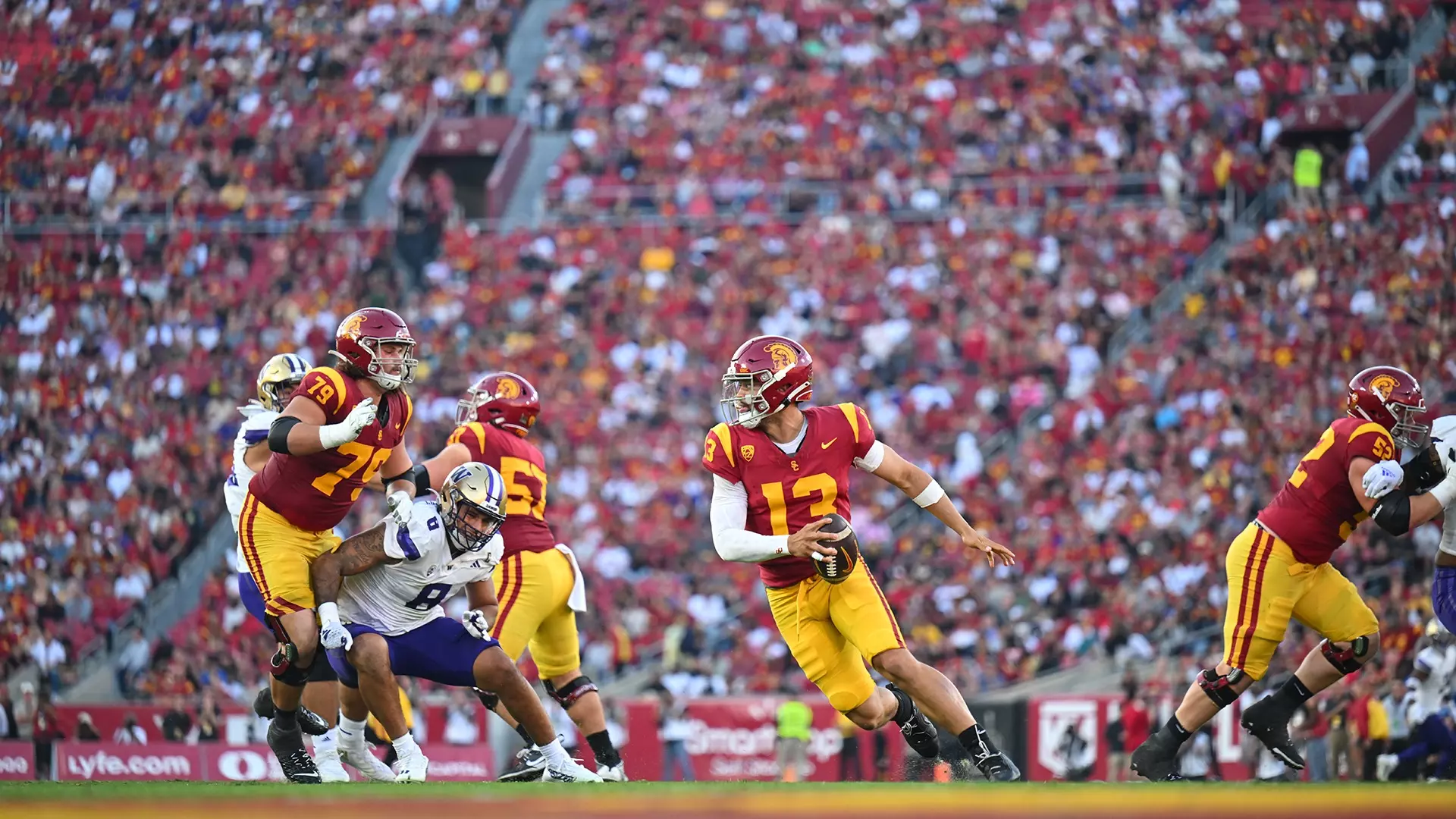 USC Trojans Football Vs Washington Huskies Football Match Player Stats: Key Highlights