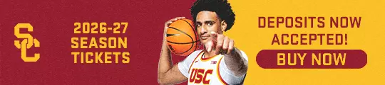 2026-27 USC Trojans Men's Basketball Season Tickets | Place Deposit