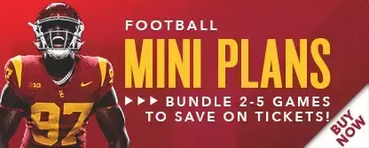 2026 USC Trojans Football Mini Plans | Bundle 2-5 Games To Save On Tickets