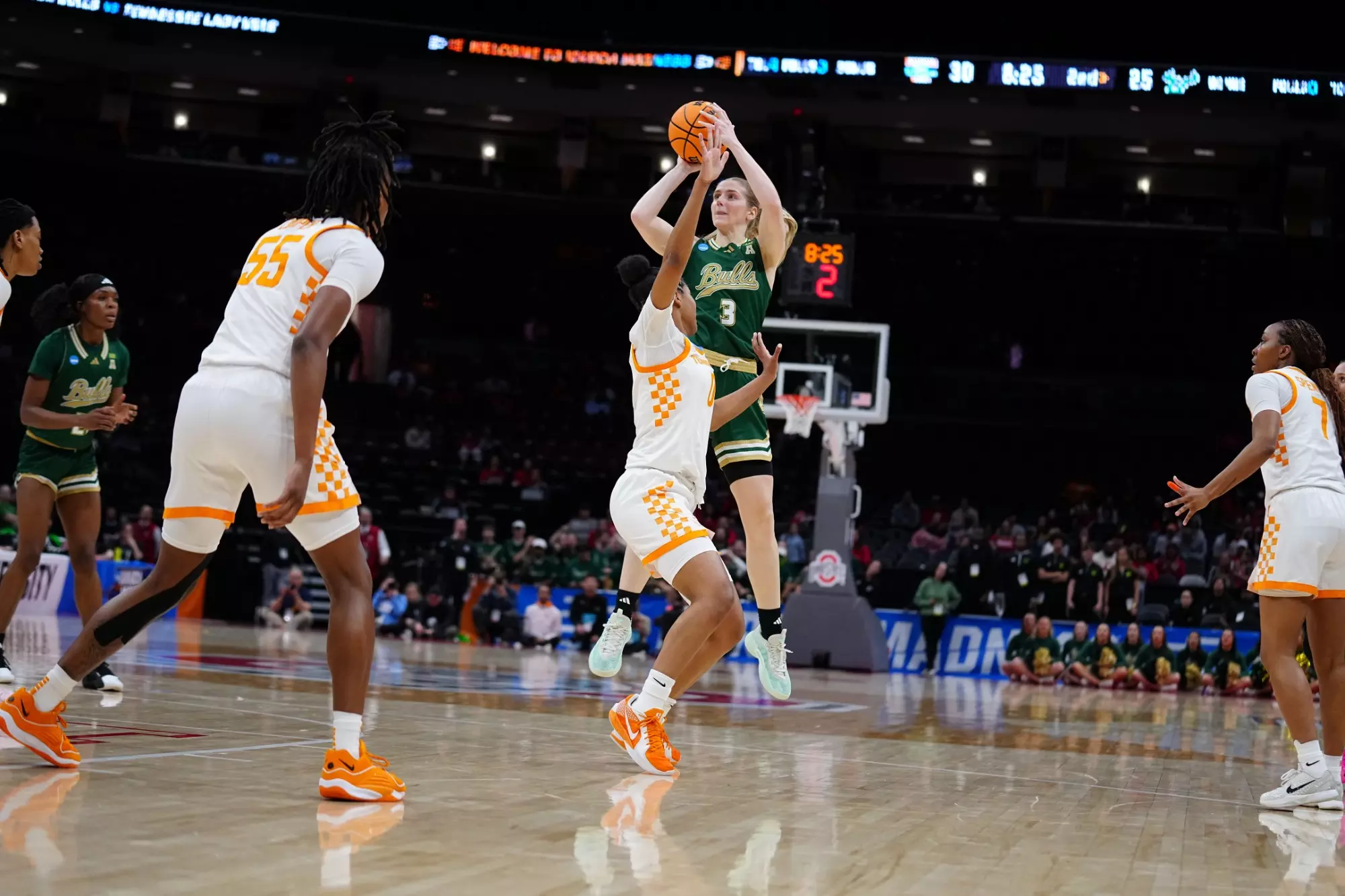 No. 12 South Florida Falls To No. 5 Tennessee, 101-66, In The First Round Of NCAA Tournament - USF Athletics