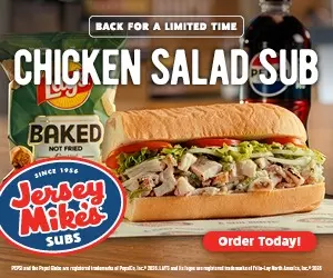 Jersey Mikes - Chicken Salad Sub (May 2026)