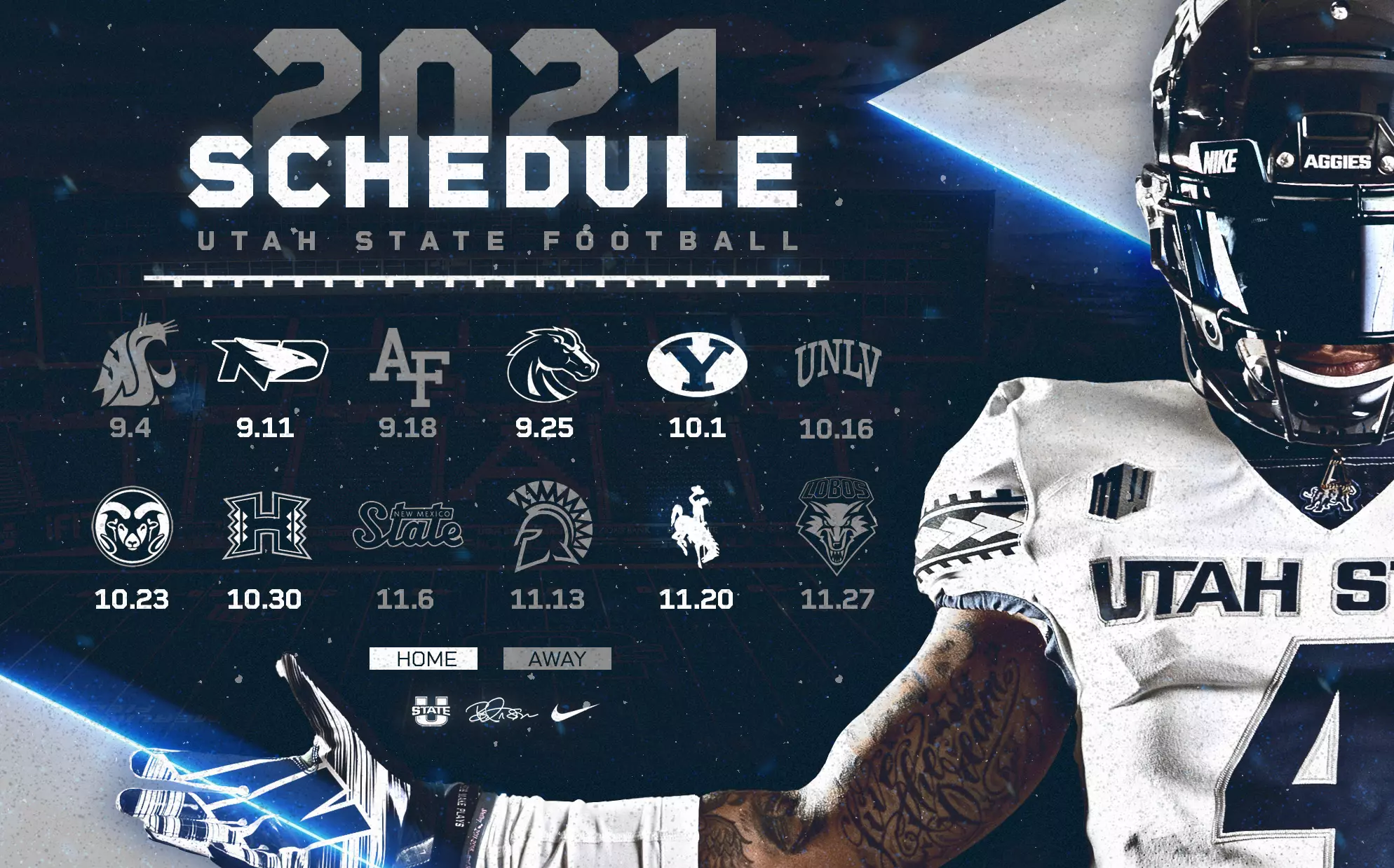 Utah State University Printable Football Schedule Utah State University Printable Football Schedule