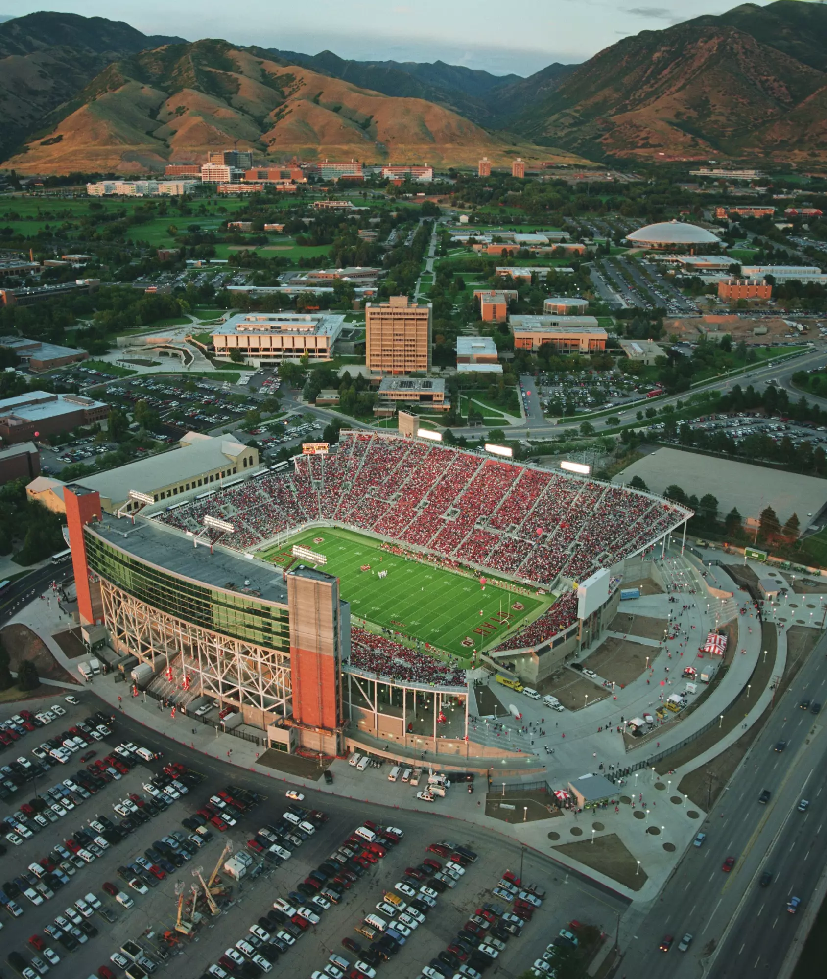 Rice-Eccles Aerial - 1998