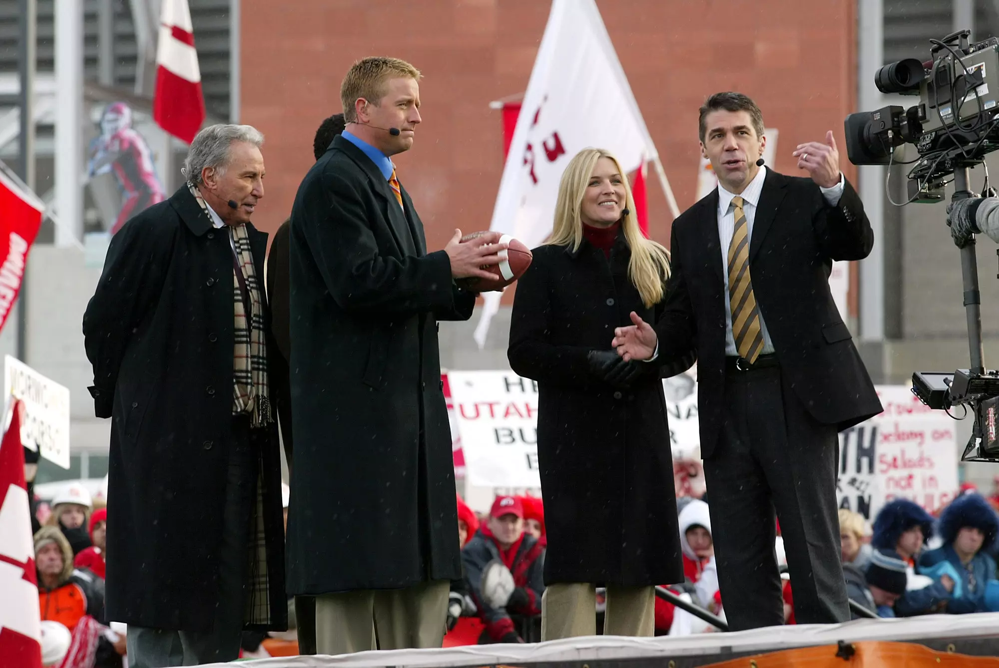 College Gameday at Rice-Eccles Stadium - 2004