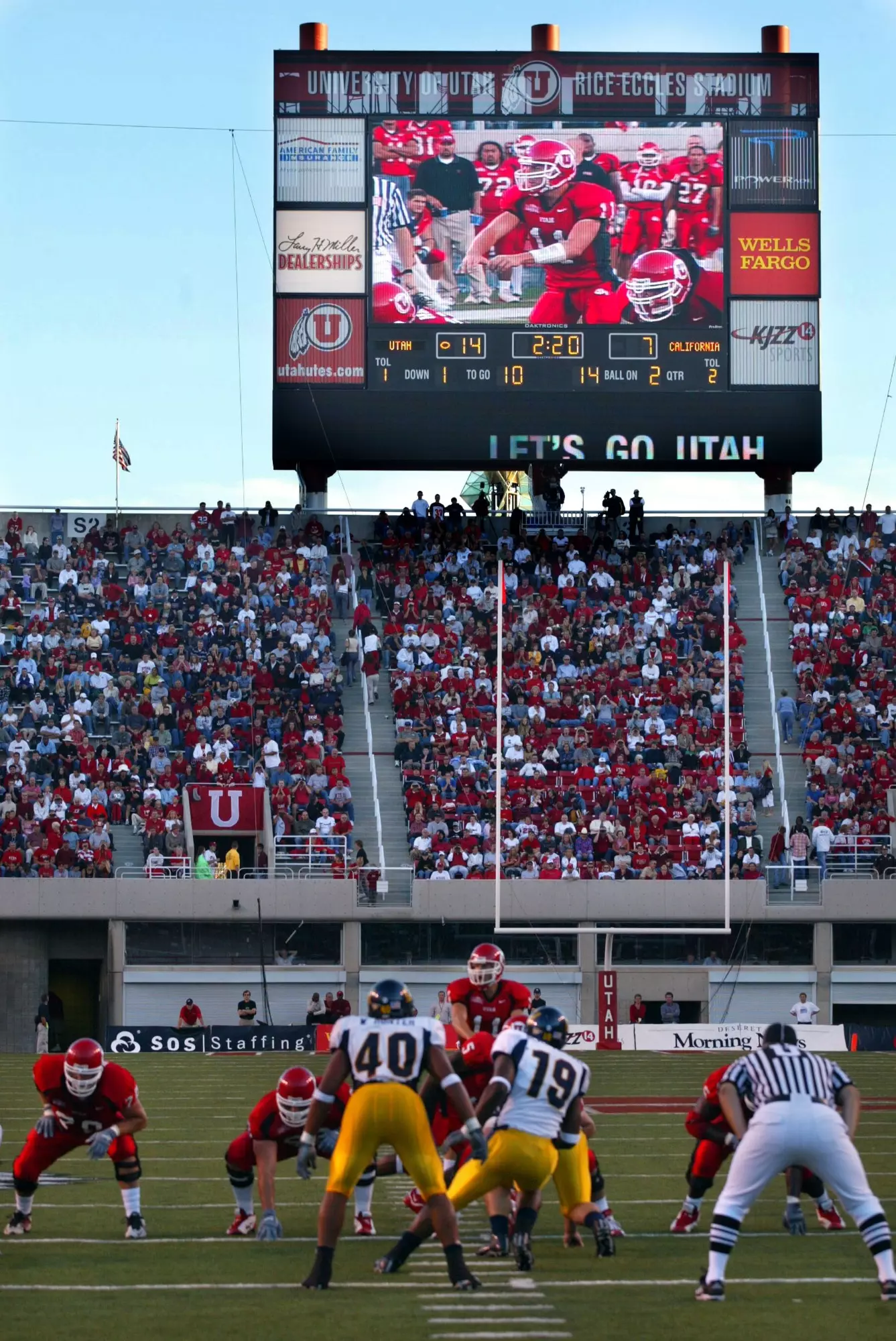 University of Utah beats Cal.