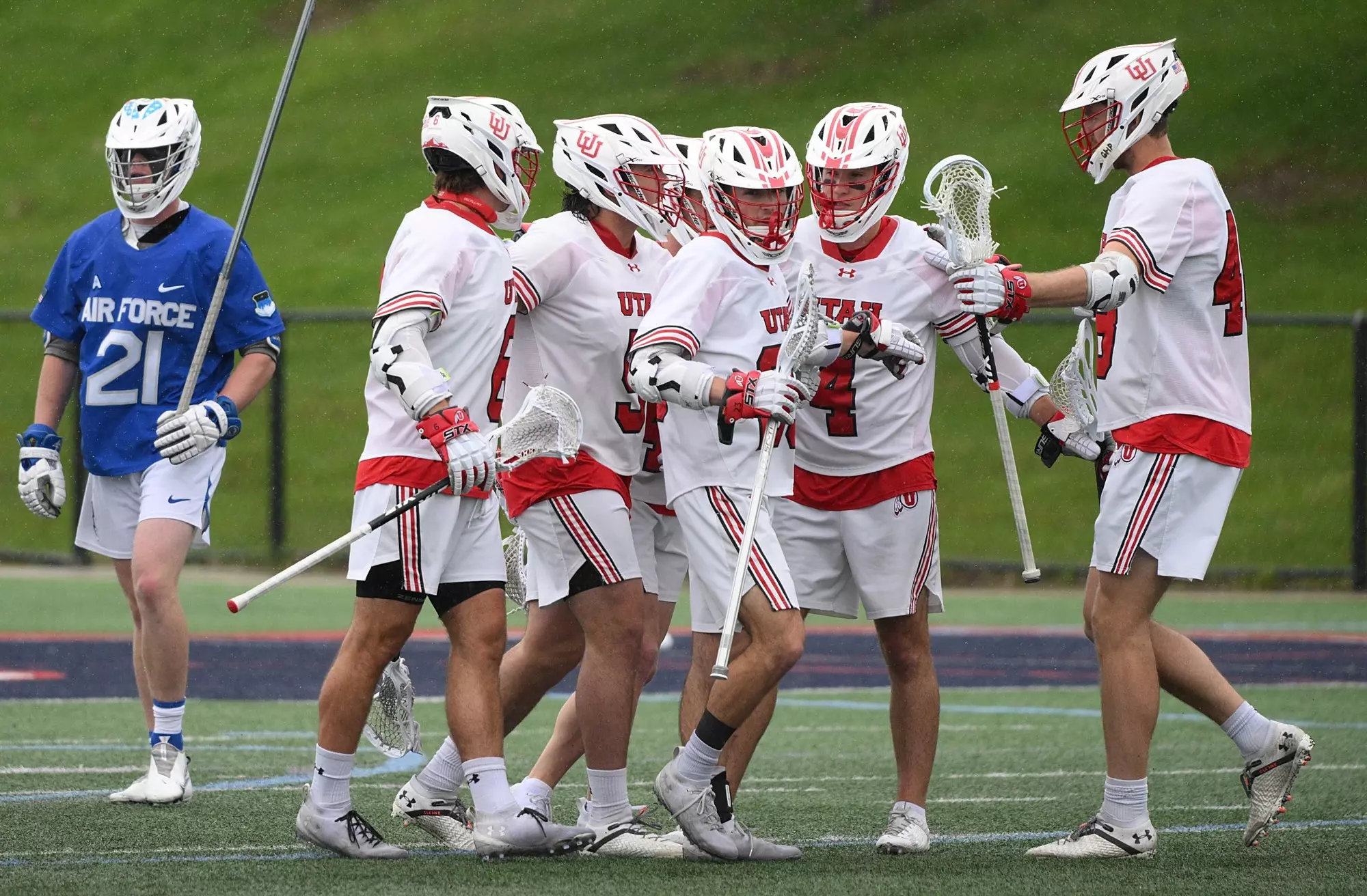 #1 Utah vs. #2 Air Force in the ASUN Men’s Lacrosse Championship at Joe Walton Stadium on May 7, 2023.