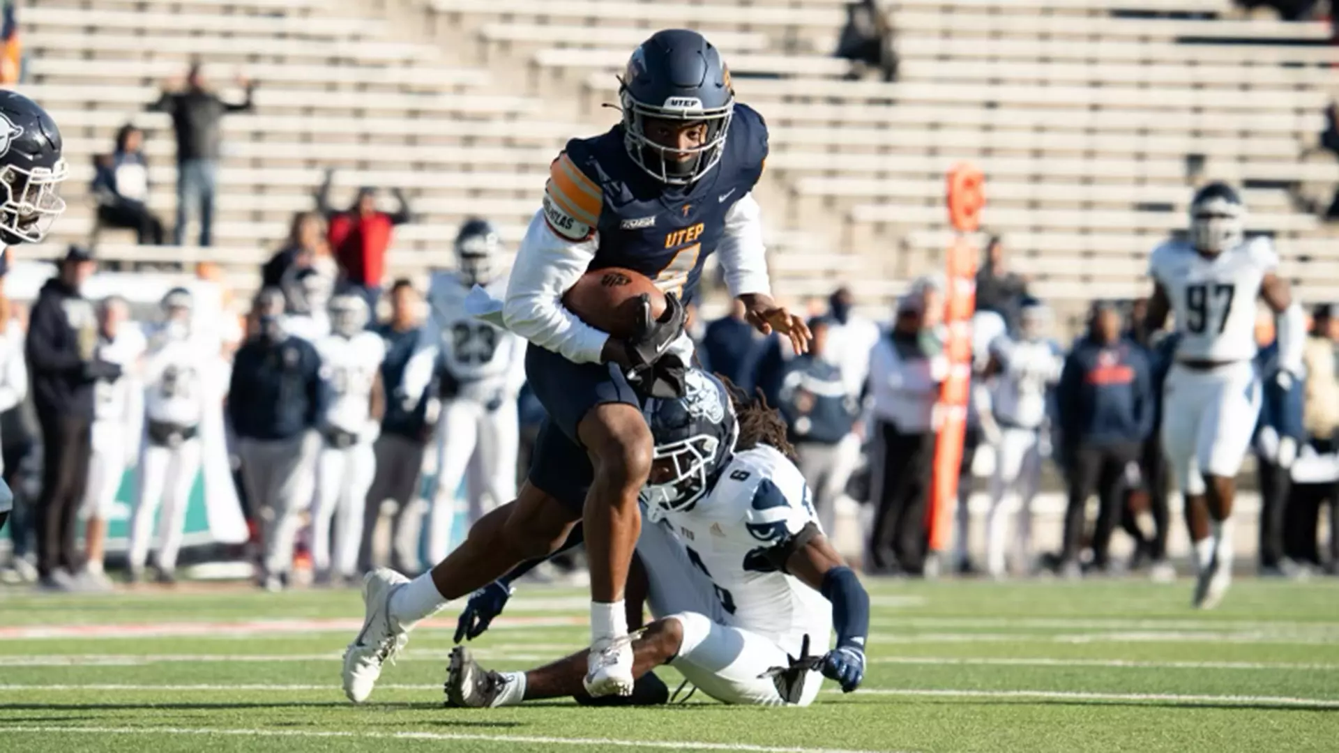 Kelly Akharaiyi - Football - UTEP Miners