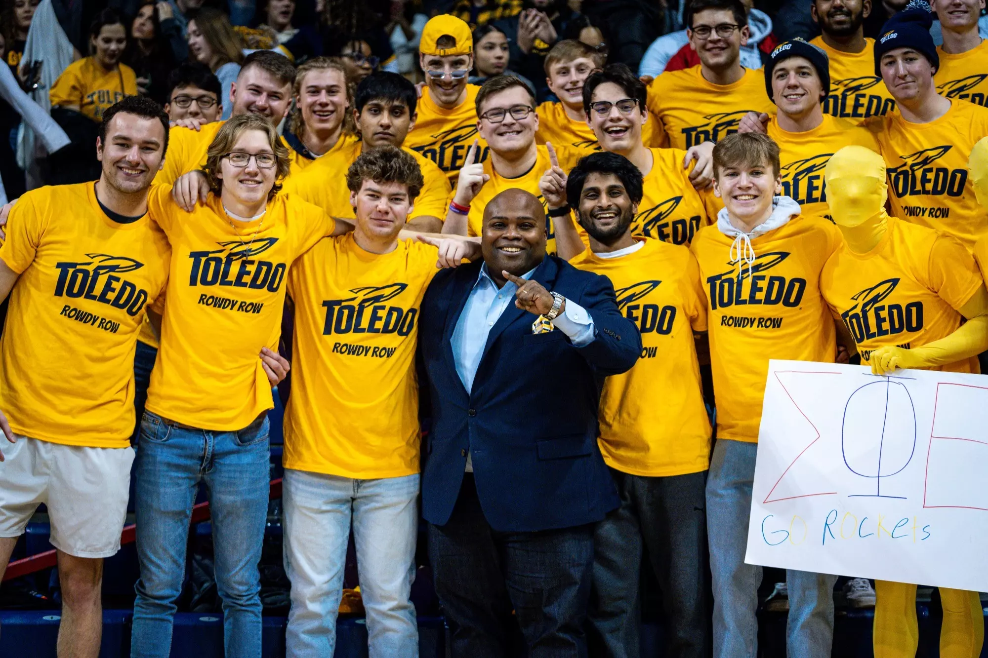 Bryan Blair and Launch Pad at Basketball Game