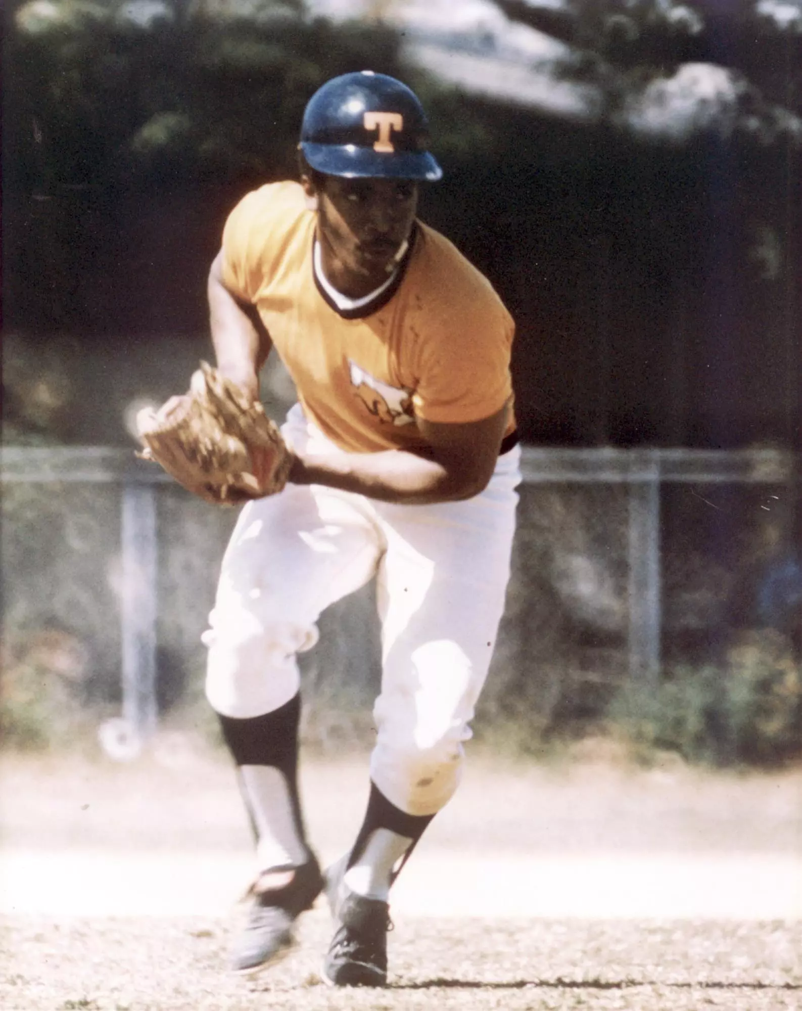 KNOXVILLE,TN - Shortstop Condredge Holloway in Knoxville, TN.