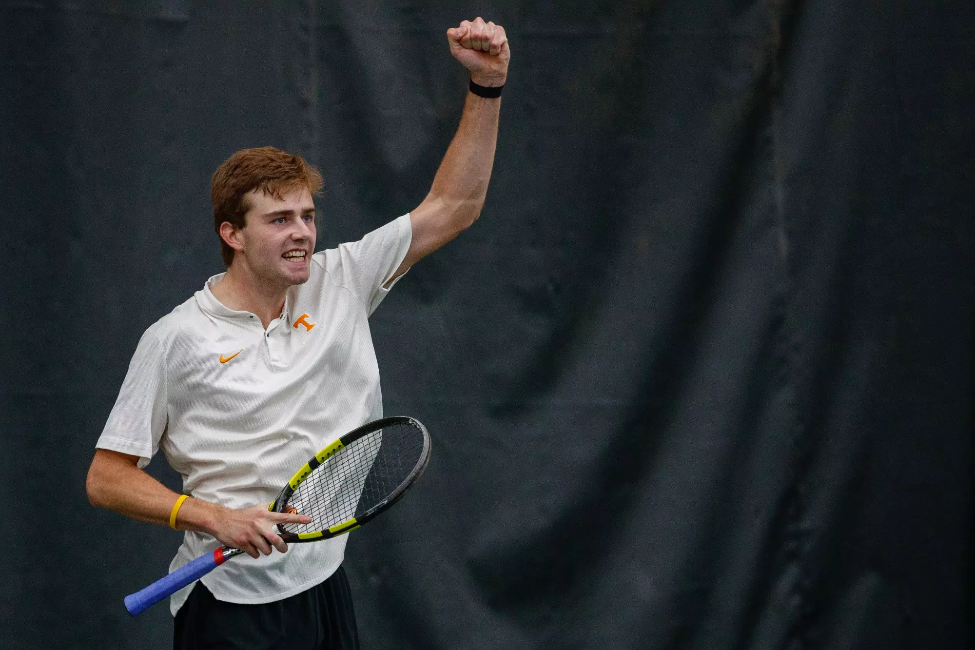 KNOXVILLE, TN - January 28, 2024 - Johannus Monday of the Tennessee Volunteers during the game between the Oklahoma Sooners and the Tennessee Volunteers at Barksdale Stadium in Knoxville, TN. Photo By Emma Ramsey/Tennessee Athletics