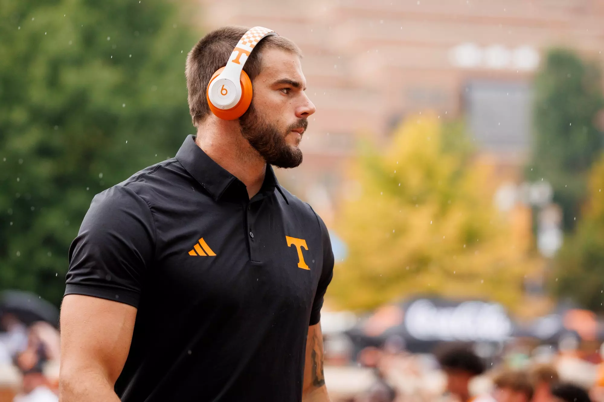 KNOXVILLE, TN - September 05, 2026 - Linebacker Jeremiah Telander #22 of the Tennessee Volunteers during Vol walk before the game between the Furman Paladins and the Tennessee Volunteers at Neyland Stadium in Knoxville, TN. Photo By Kate Luffman/Tennessee Athletics