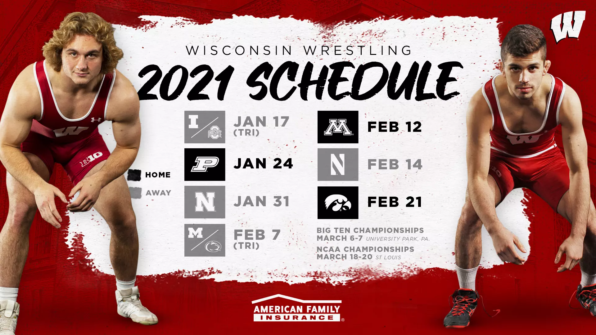 Wisconsin Badgers Wrestling Schedule Wisconsin Badgers Wrestling Schedule