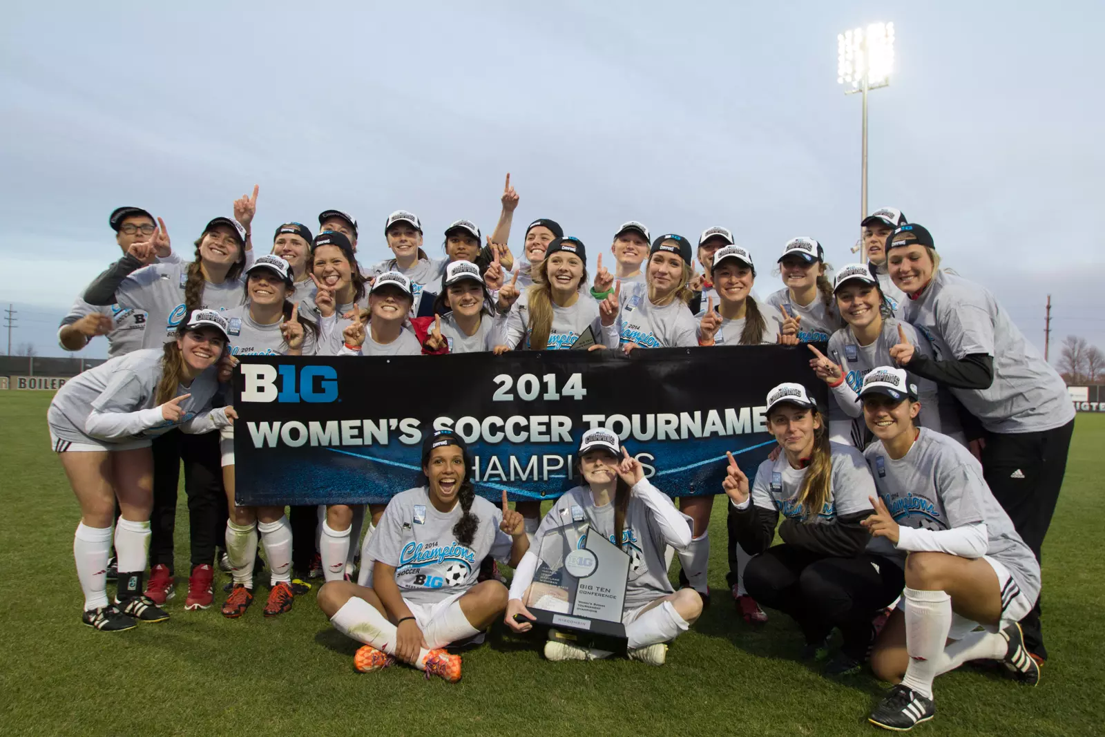 2014 Women's Soccer Big Ten Tournament Champs