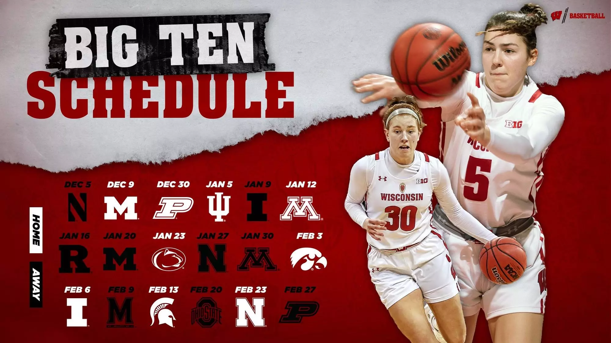 Women's basketball announces Big Ten schedule | Wisconsin Badgers women-s-basketball-announces-big-ten-schedule-wisconsin-badgers