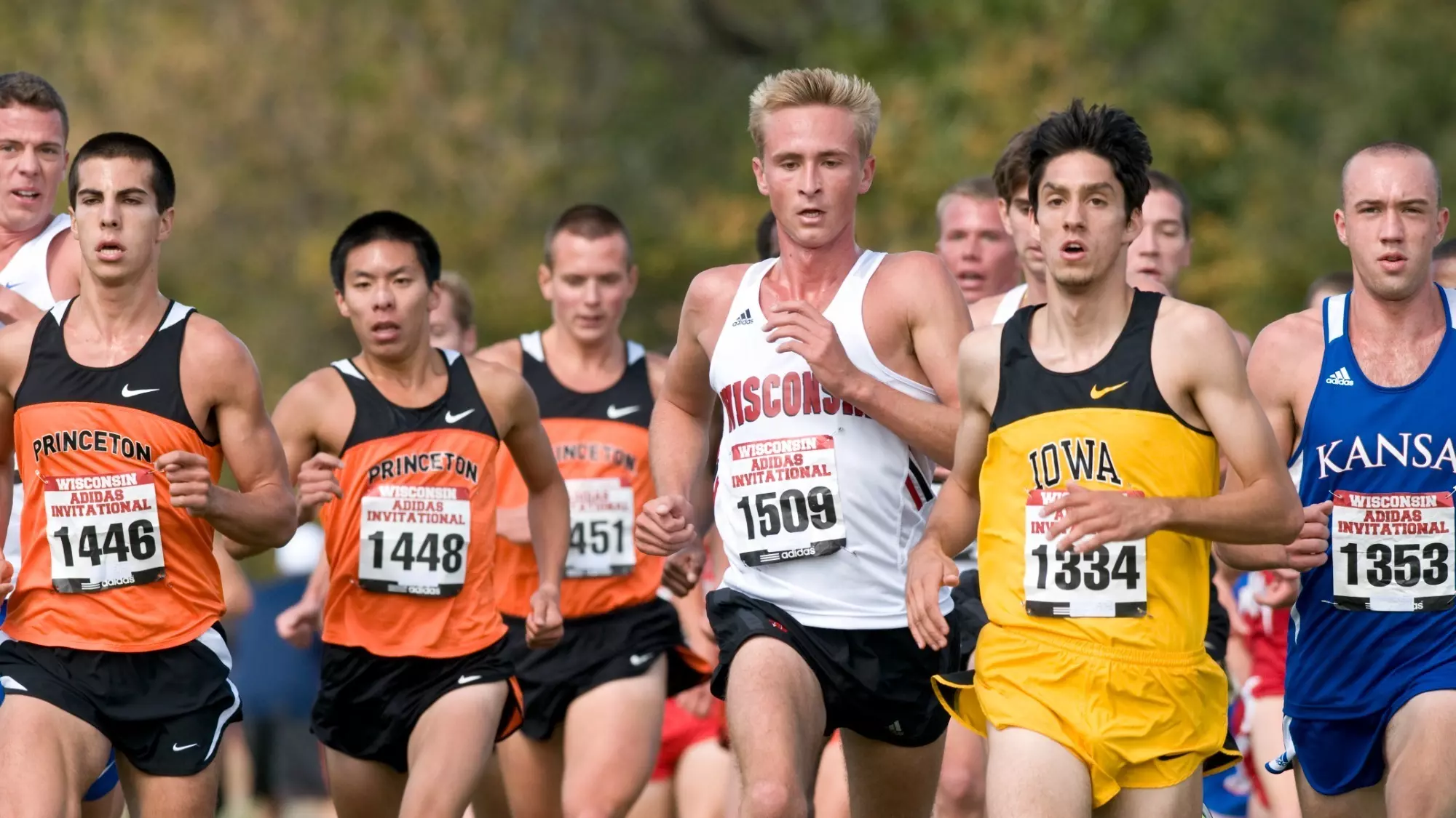 Landon Peacock running at 2010 Adidas Invitational