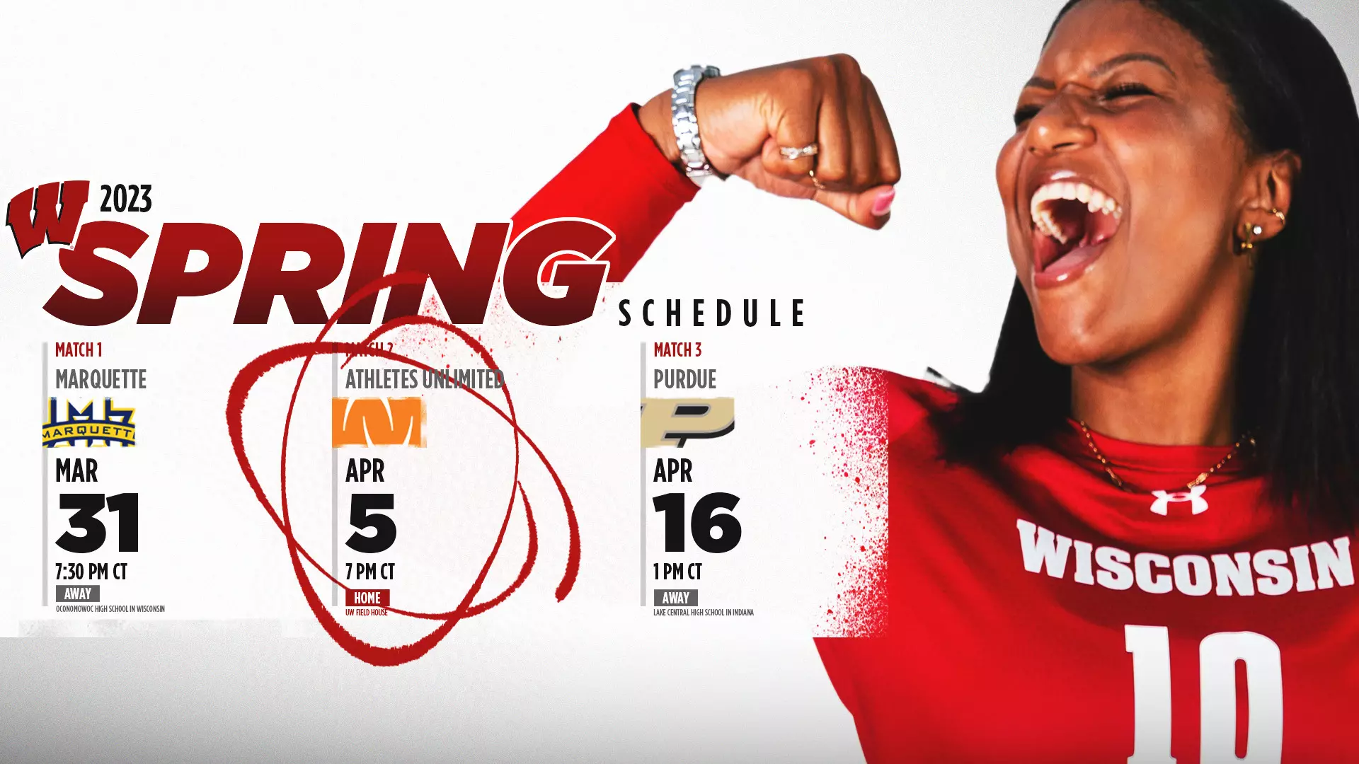Volleyball releases spring schedule | Wisconsin Badgers volleyball-releases-spring-schedule-wisconsin-badgers