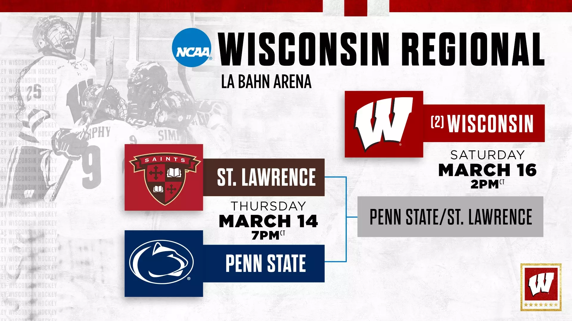 Dancing at Home: Badgers earn No. 2 seed in NCAA Women's Hockey Tournament | Wisconsin Badgers dancing-at-home-badgers-earn-no-2-seed-in-ncaa-women-s-hockey-tournament-wisconsin-badgers