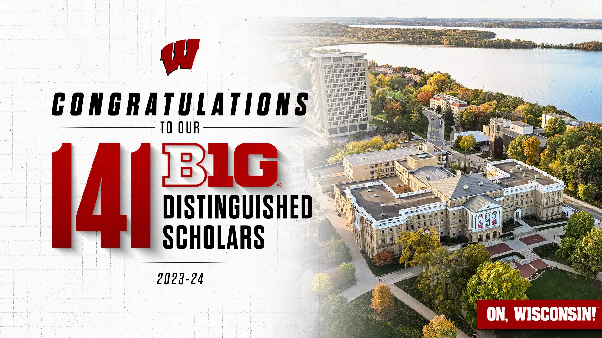 Badgers earn 141 Big Ten Distinguished Scholar honors | Wisconsin