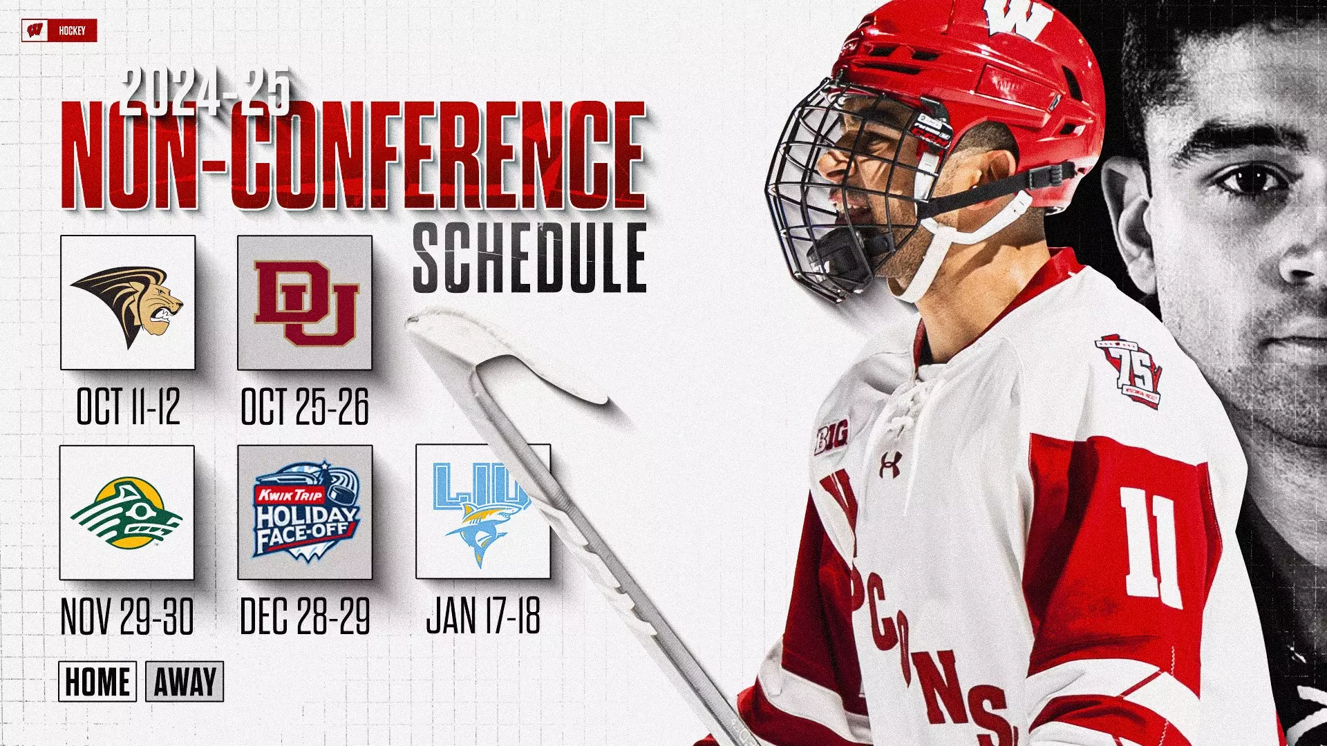 Wisconsin men's hockey non-conference slate announced | Wisconsin Badgers wisconsin-men-s-hockey-non-conference-slate-announced-wisconsin-badgers