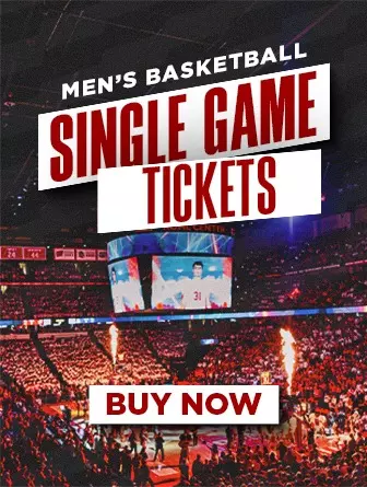 Men's Basketball single game ticket graphic