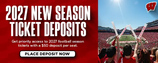 2027 New Season Ticket Deposits | Wisconsin Football