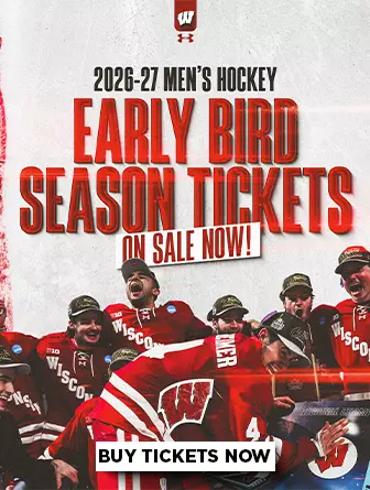 Wisconsin Men's Hockey - 2026-27 Early Bird Season Ticket Promotion