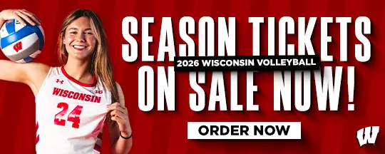 Season Tickets On Sale Now - 2026 Wisconsin Volleyball