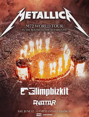 Metallica - M72 World Tour | Camp Randall Stadium