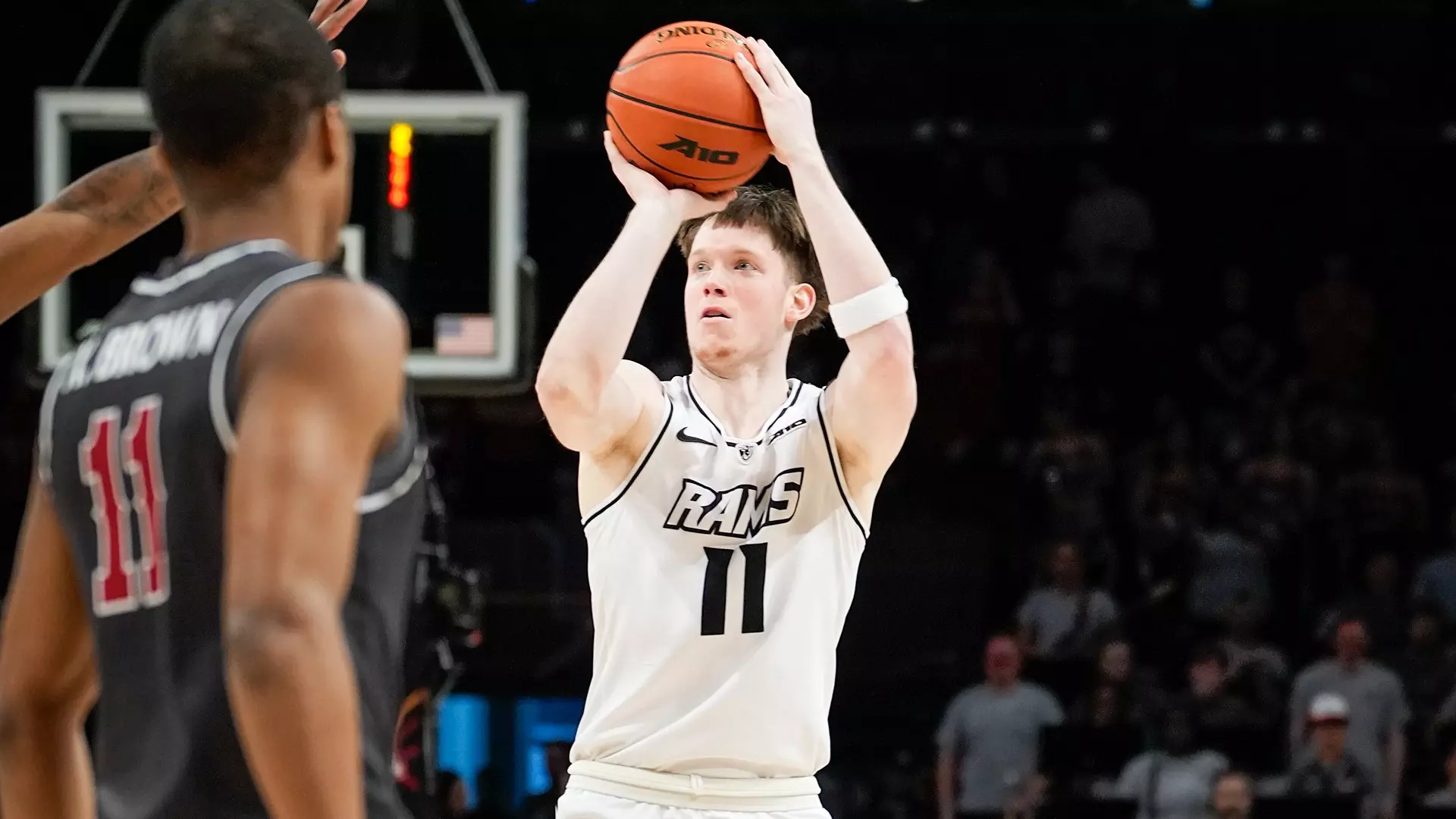 Max Shulga in action