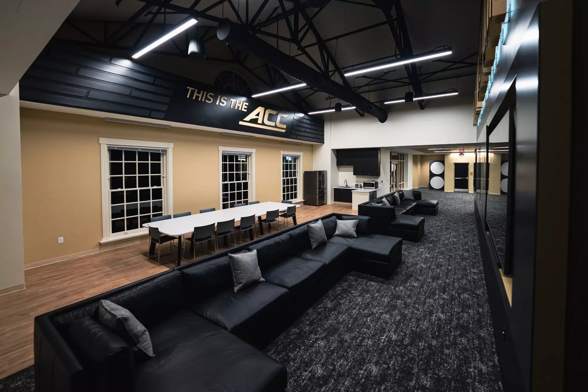 August 31, 2022, Winston-Salem, NC: 
Facility photos of the new Chris Paul Family Men’s Basketball Clubhouse in the Shah Basketball complex on Wednesday, August 31, 2022(Photo by Peter Fortunato)