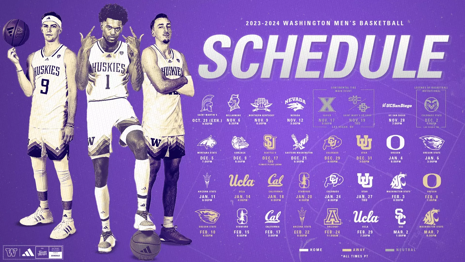 2023-24 Men's Basketball Game Dates and TV Designations Announced - University of Washington Athletics 2023-24-men-s-basketball-game-dates-and-tv-designations-announced-university-of-washington-athletics