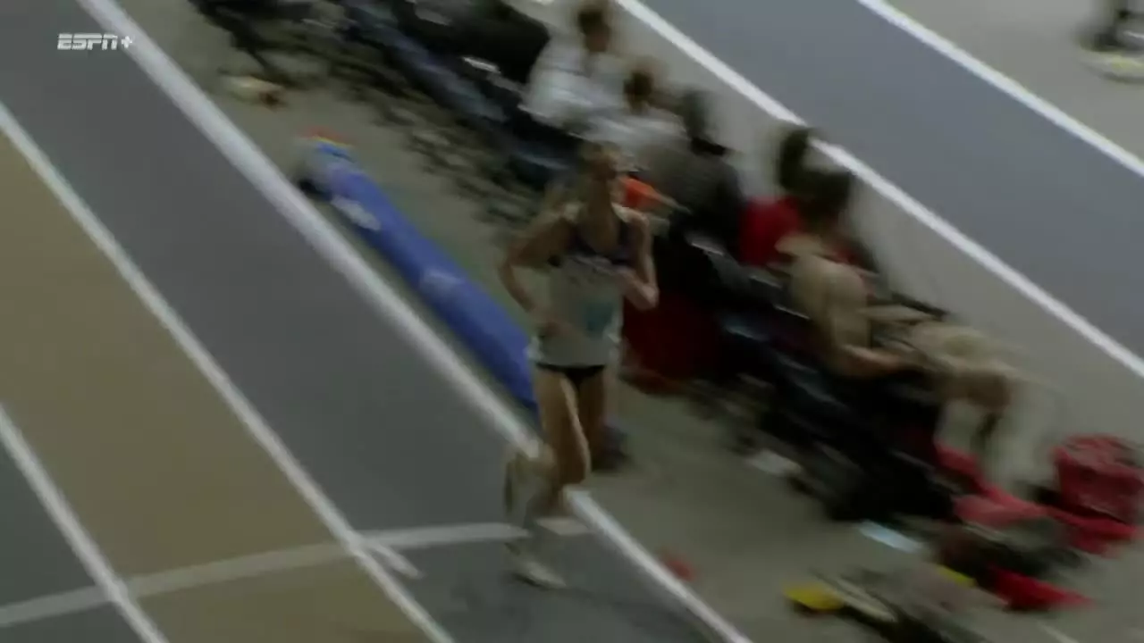 Indoor Track - Billie Hatch wins two events