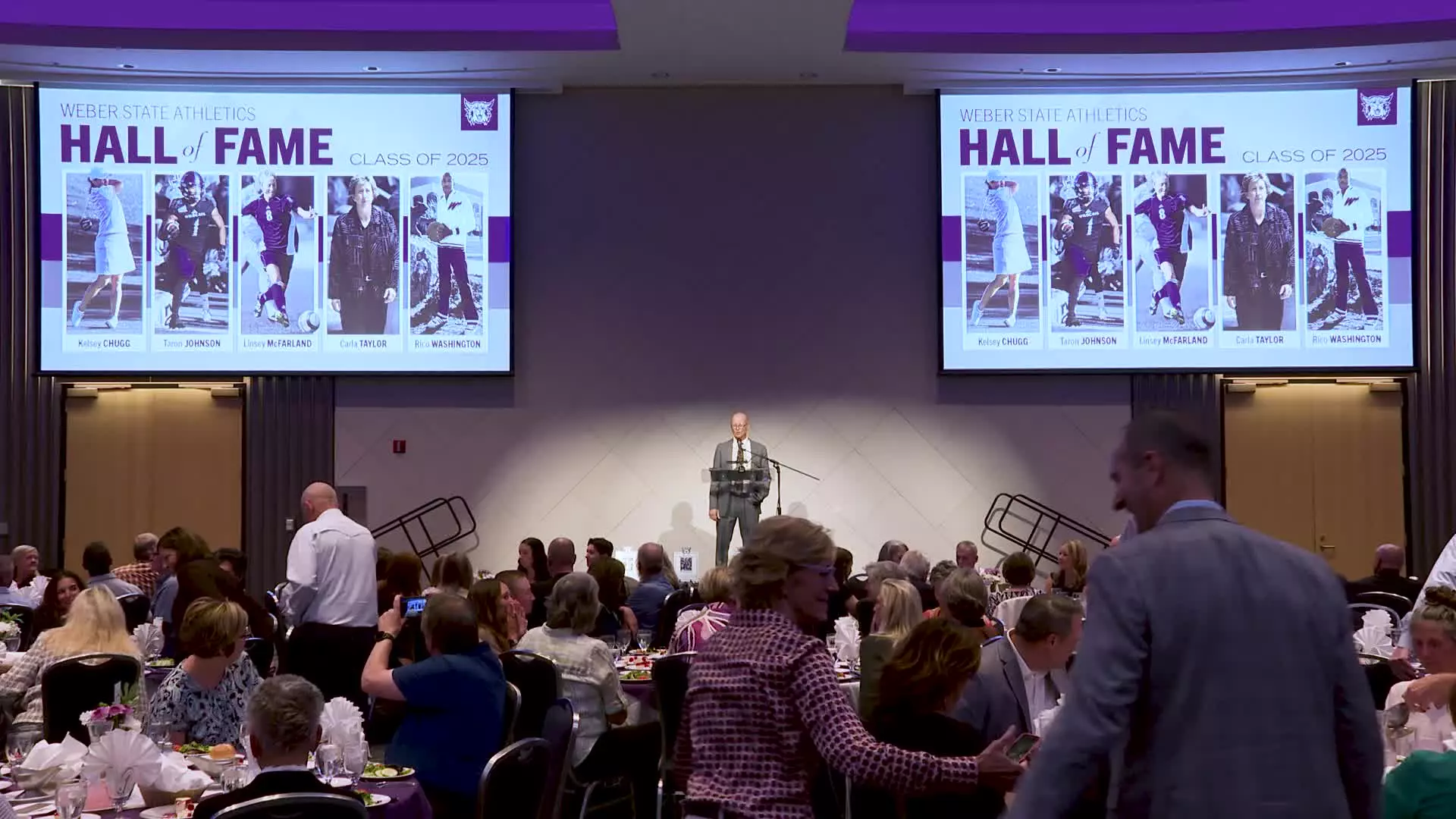 2025 Hall of Fame ceremony