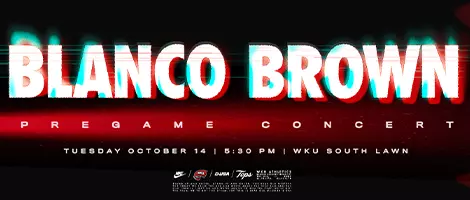 Blanco Brown Pregame Concert Top Promo Ad