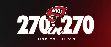 Graphic promoting the 270 In 270 Fundraising Campaign, aimed at adding 270 new HAF members in 270 hours.