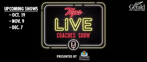 WKU ATH – Tops Live Coaches Show Promo Banner 2026 (After Sept. Show)