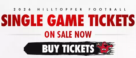 WKU FB 26 – Single Game Tickets – Top Promo Banner