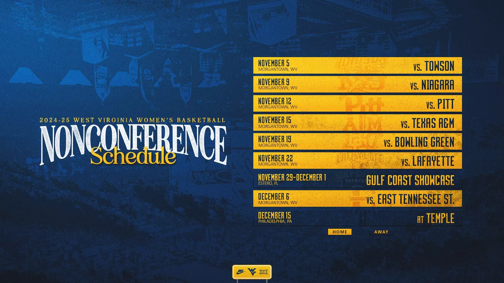 Women's Basketball Releases 2024-25 Nonconference Schedule - West Virginia University Athletics women-s-basketball-releases-2024-25-nonconference-schedule-west-virginia-university-athletics