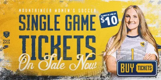 Women's Soccer tickets are on sale now at WVUGame.com