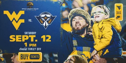Football takes on UT Martin on Sept. 12 at 1 pm