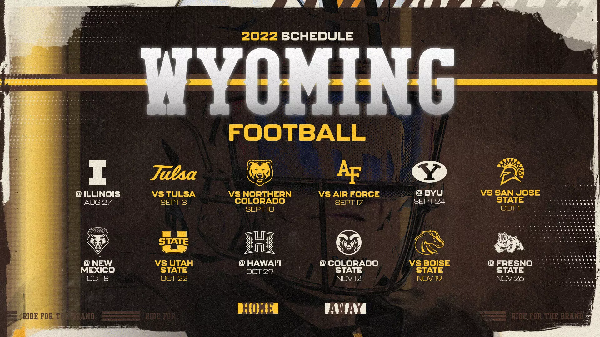 Wyoming Football's 2022 Schedule to Feature Four of First Six Games at Home - University of Wyoming Athletics wyoming-football-s-2022-schedule-to-feature-four-of-first-six-games-at-home-university-of-wyoming-athletics