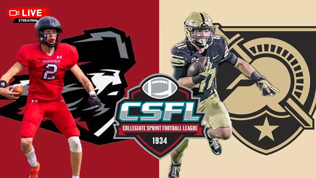 Thumbnail for Army Sprint Football vs Mansfield 10/09/26 (KnightVision Free Live Sports)