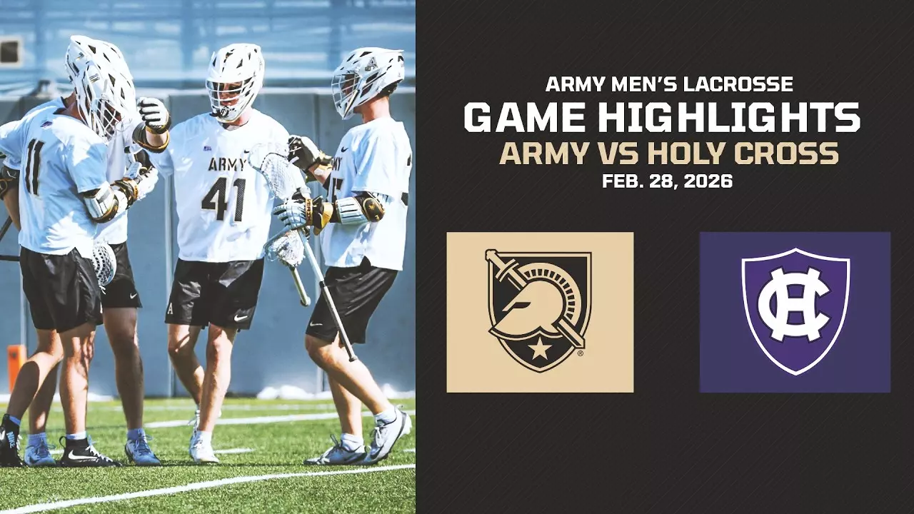 Thumbnail for Army vs. Holy Cross Men's Lacrosse Game Highlights